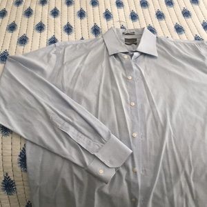 Men’s gingham dress shirt